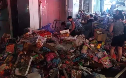 Cháy lớn tại cửa hàng đồ chơi trẻ em ở Đà Nẵng