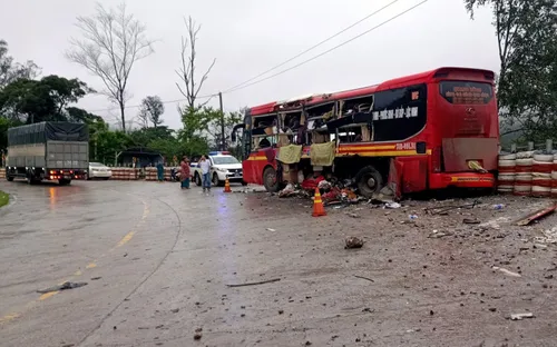 Tai nạn giao thông trên đèo Lò Xo, 1 người tử vong, nhiều người bị thương