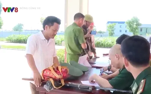 Nghệ An thu hồi vũ khí, vật liệu nổ