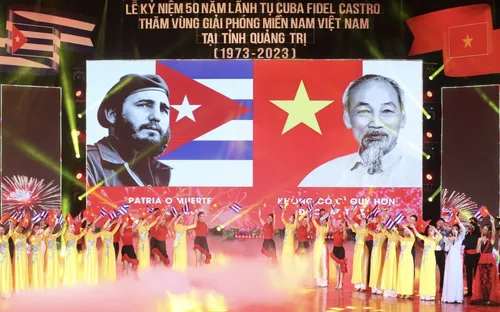 Lễ kỷ niệm 50 năm Lãnh tụ Fidel Castro tới thăm Việt Nam