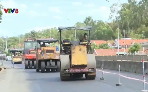 Sửa chữa Quốc lộ 1 qua Phú Yên