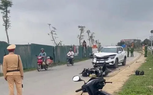 Cặp vợ chồng tử vong sau va chạm với ô tô