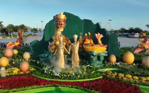 Bình Định: Khánh thành biểu tượng linh vật năm 2024