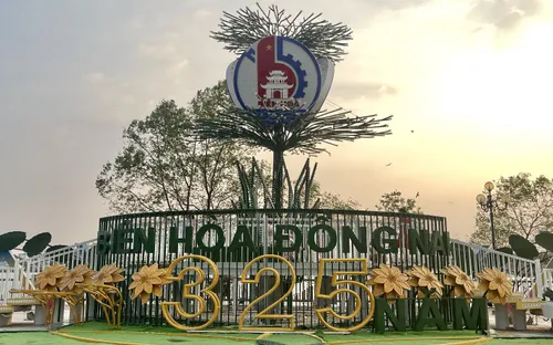 Đường hoa Tết Nguyễn Văn Trị 2024 ghi dấu 325 năm Biên Hòa - Đồng Nai