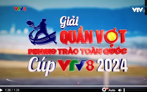 Đăng ký Giải Quần vợt VTF Amateur Tour 1 - Cúp VTV8 2024