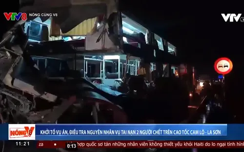 Khởi tố vụ án tai nạn trên cao tốc Cam Lộ-La Sơn làm đôi vợ chồng trẻ thiệt mạng