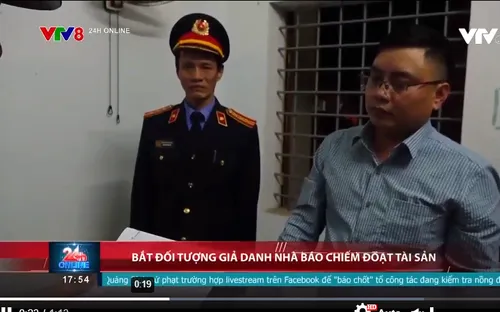 Quảng Bình bắt đối tượng giả danh nhà báo chiếm đoạt tài sản