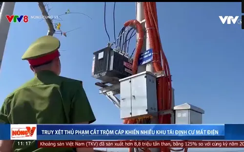 Quảng Ngãi truy xét thủ phạm cắt trộm cáp gây mất điện tại khu tái định cư