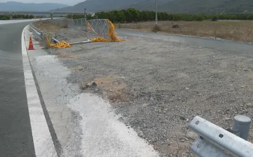 Mất an toàn giao thông trên cao tốc Cam Lâm - Nha Trang