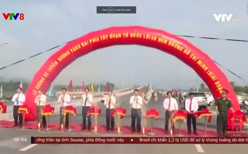 Thông xe kỹ thuật tuyến đường vành đai phía tây TP Đà Nẵng