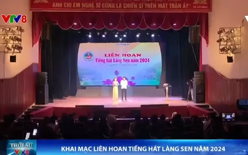 Nghệ An khai mạc tiếng hát Làng Sen năm 2024