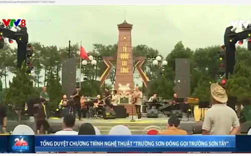 Sẵn sàng cho chương trình nghệ thuật "Trường Sơn Đông gọi Trường Sơn Tây" với chủ đề "Khoảng trời hố bom"