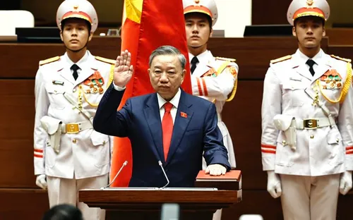 Lãnh đạo các nước chúc mừng Chủ tịch nước Tô Lâm