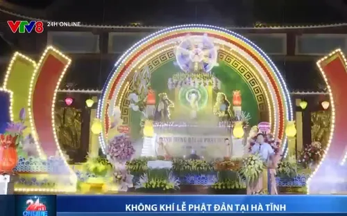 Không khí Lễ Phật đản tại Hà Tĩnh