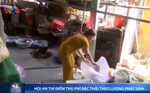 Hội An thí điểm thu phí rác thải theo lượng phát sinh