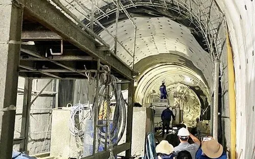 Chưa thể thông hầm đường sắt Chí Thạnh như dự kiến ban đầu