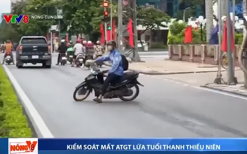 Kiểm soát mất an toàn giao thông lứa tuổi thanh thiếu niên