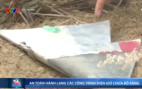 An toàn hành lang các công trình điện gió chưa rõ ràng