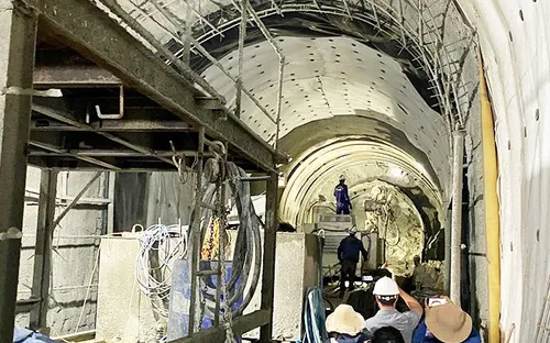 Sáng nay (31/5) thông hầm đường sắt Chí Thạnh