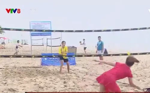 Khởi tranh Giải Quần vợt Bãi biển vô địch quốc gia cúp VTV8 - Sầm Sơn, Thanh Hoá năm 2024