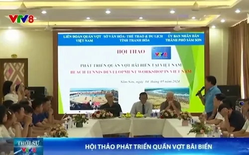 Hội thảo phát triển quần vợt bãi biển
