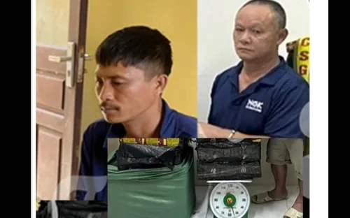 Bắc Giang: Tạm giữ 2 đối tượng vận chuyển trái phép 123,8 kg pháo nổ