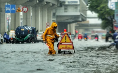 Hà Nội sẽ có bản đồ số về ngập lụt