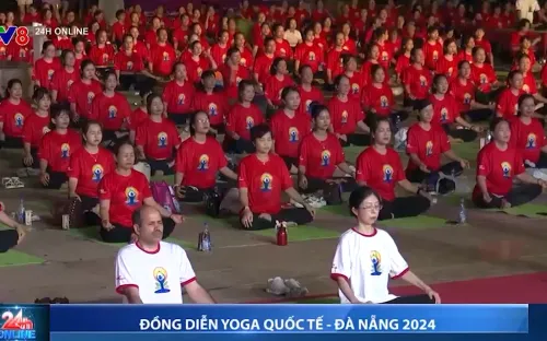 Đồng diễn Yoga Quốc tế - Đà Nẵng 2024