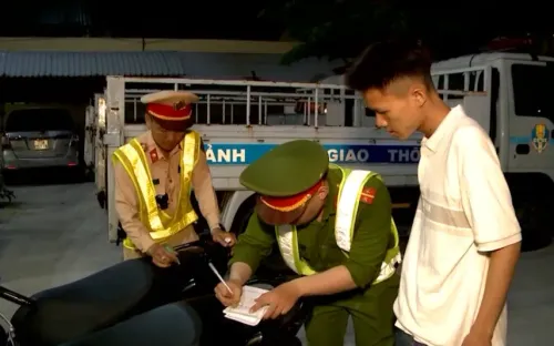 Bình Định: Tăng cường xử lý thanh thiếu niên vi phạm giao thông