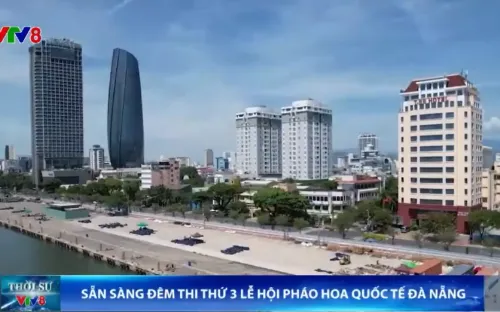 Sẵn sàng cho đêm thi thứ 3 Lễ hội Pháo hoa Quốc tế Đà Nẵng