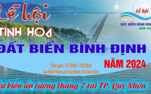 Lễ hội Tinh hoa đất biển Bình Định năm 2024
