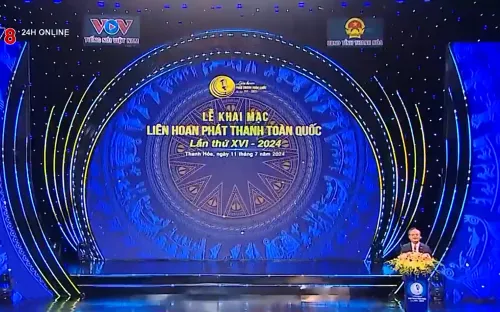 Khai mạc Liên hoan phát thanh toàn quốc lần thứ XVI năm 2024