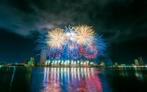 Lễ hội Pháo hoa Quốc tế Đà Nẵng 2024 thu hút đông du khách