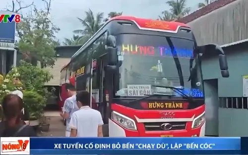 Bát nháo hoạt động vận tải hành khách tại Bình Định