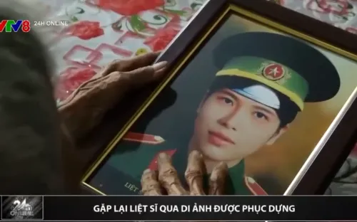 Gặp lại Liệt sĩ qua di ảnh được phục dựng