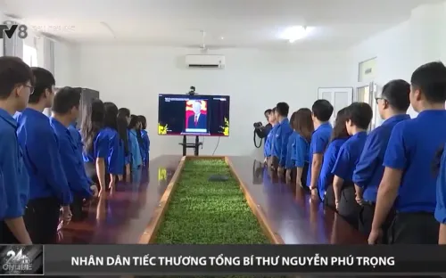 Nhân dân tiếc thương Tổng Bí thư Nguyễn Phú Trọng