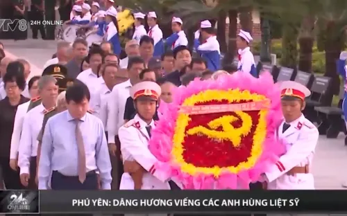 Nhiều hoạt động kỷ niệm ngày Thương binh liệt sỹ tại Bình Định và Phú Yên