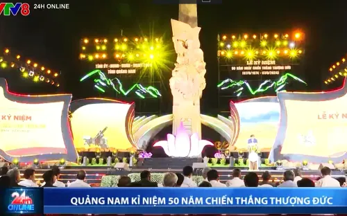 Lễ kỉ niệm 50 năm ngày chiến thắng Thượng Đức