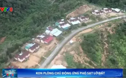 Kon Plông chủ động ứng phó với sạt lở đất trong mùa mưa