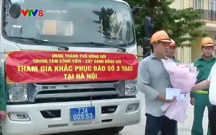 Đồng bào miền Trung hỗ trợ đồng bào miền Bắc khắc phục hậu quả thiên tai