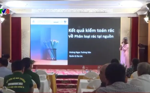 Tổng kết mô hình tuyên truyền về phân loại rác