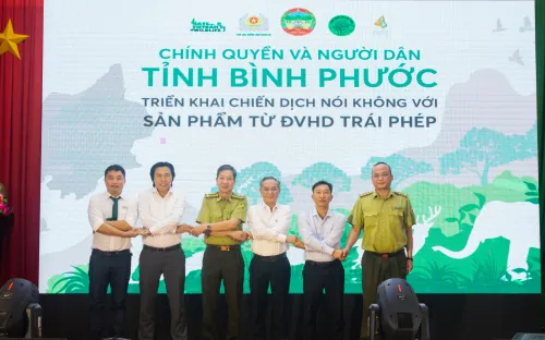 Bình Phước "nói không với sử dụng động vật hoang dã trái phép"