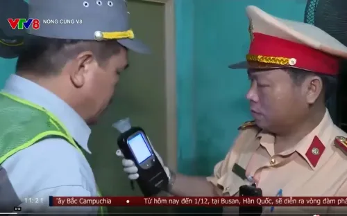 Kiểm tra, xứ phạt nồng độ cồn trên tuyến đường sắt