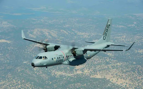 Airbus trưng bày máy bay vận tải chiến thuật tại triển lãm Quốc phòng 2024