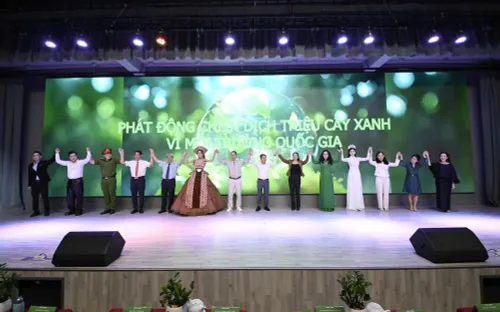 Phát động chiến dịch triệu cây xanh vì môi trường quốc gia