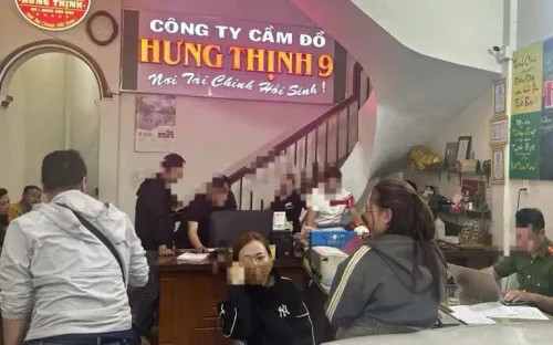 Bắt giữ chủ công ty Hưng Thịnh 9 cho vay nặng lãi gần 400%/tháng