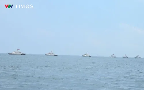 Hải quân Việt Nam tham gia tổng duyệt cho lễ duyệt binh tàu tại Bali, Indonesia