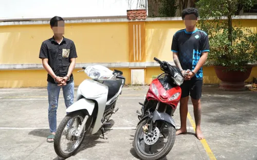 Bắt 2 đối tượng gây ra hàng loạt vụ cướp giật tài sản ở Sóc Trăng