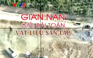 Nan giải bài toán vật liệu san lấp