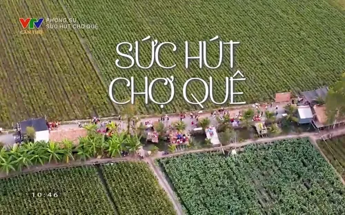 Sức hút từ những phiên chợ quê